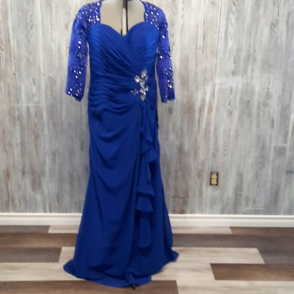 Royal Bleu Formal Dress